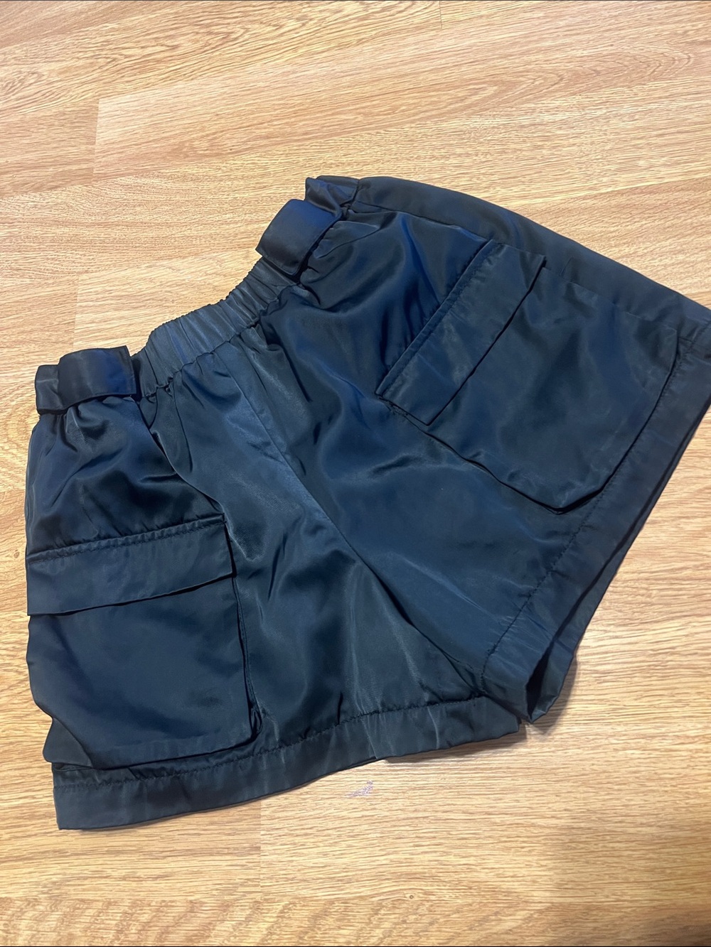 Forever 21 Black Cargo Shorts